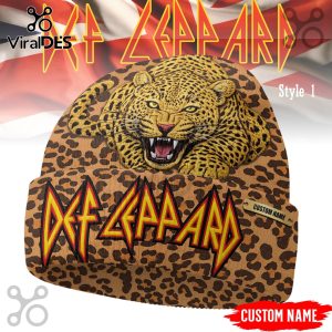 Def Leppard Rock Band Beanie Hat