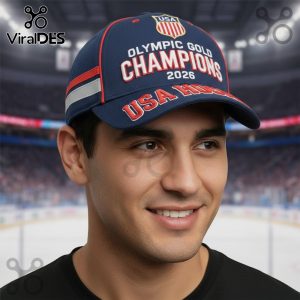 USA Hockey Olympic Gold Champions 2026 Commemorative Baseball Cap