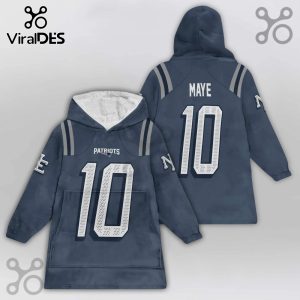 Patriots Maye 10 Snuggle Hoodie. Front has Patriots logo, and back has MAYE name and the number 10.!