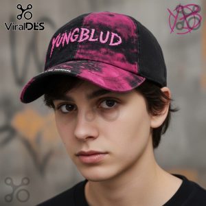 Yungblud Weird Splatter Graphic Don’t Be Normal Adjustable Baseball Cap