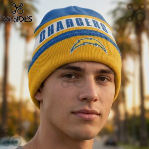Los Angeles Chargers Team Knit Winter Beanie Hat