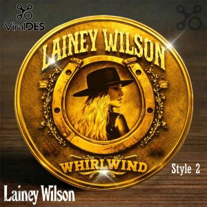 Lainey Wilson commemorative coin featuring her signature bell bottoms and country star image.