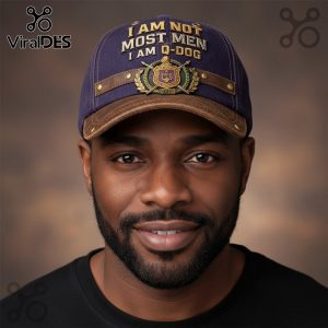 Omega Psi Phi Q-Dog Fraternity Premium Design Fashion Hat