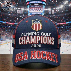 USA Hockey Olympic Gold Champions 2026 Commemorative Baseball Cap