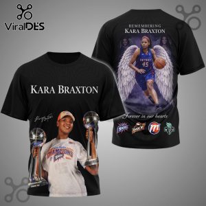 Kara Braxton WNBA Tribute Memorial Wings Graphic Premium T-Shirt