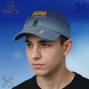Rush Fifty Something 2027 Tour Autographed Graphic Baseball Cap