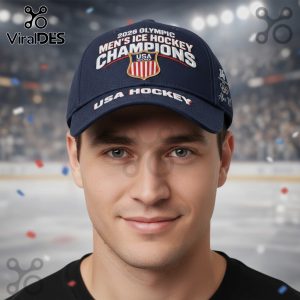 USA Hockey 2026 Olympic Champions, Personalized Premium Baseball Cap