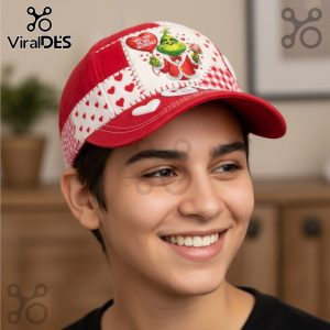 Grinch Valentine’s Day Classic Cap
