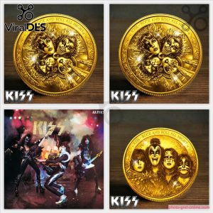 KISS Rock And Roll Commemorative Coin