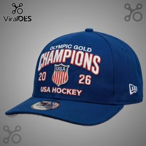 Blue baseball cap with 