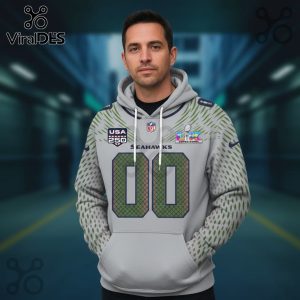 Seattle Seahawks Football Super Bowl Commemorative 3D Hoodie