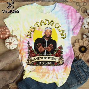 Wu-Tang Clan Oliver Grant Memorial Tie-Dye Graphic Design T-Shirt