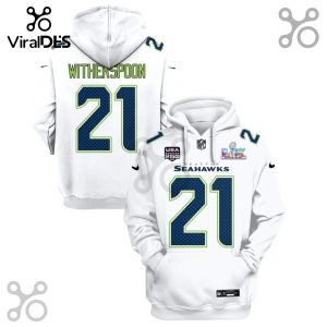Seattle Seahawks Witherspoon Super Bowl LVI 3D All Over Print Hoodie