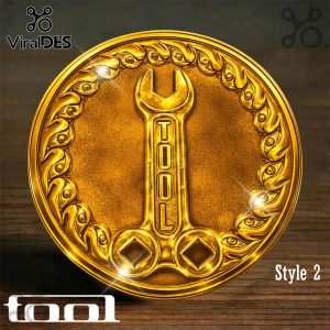 Limited Edition Tool Commemorative Coin - Rock Bank Collectible