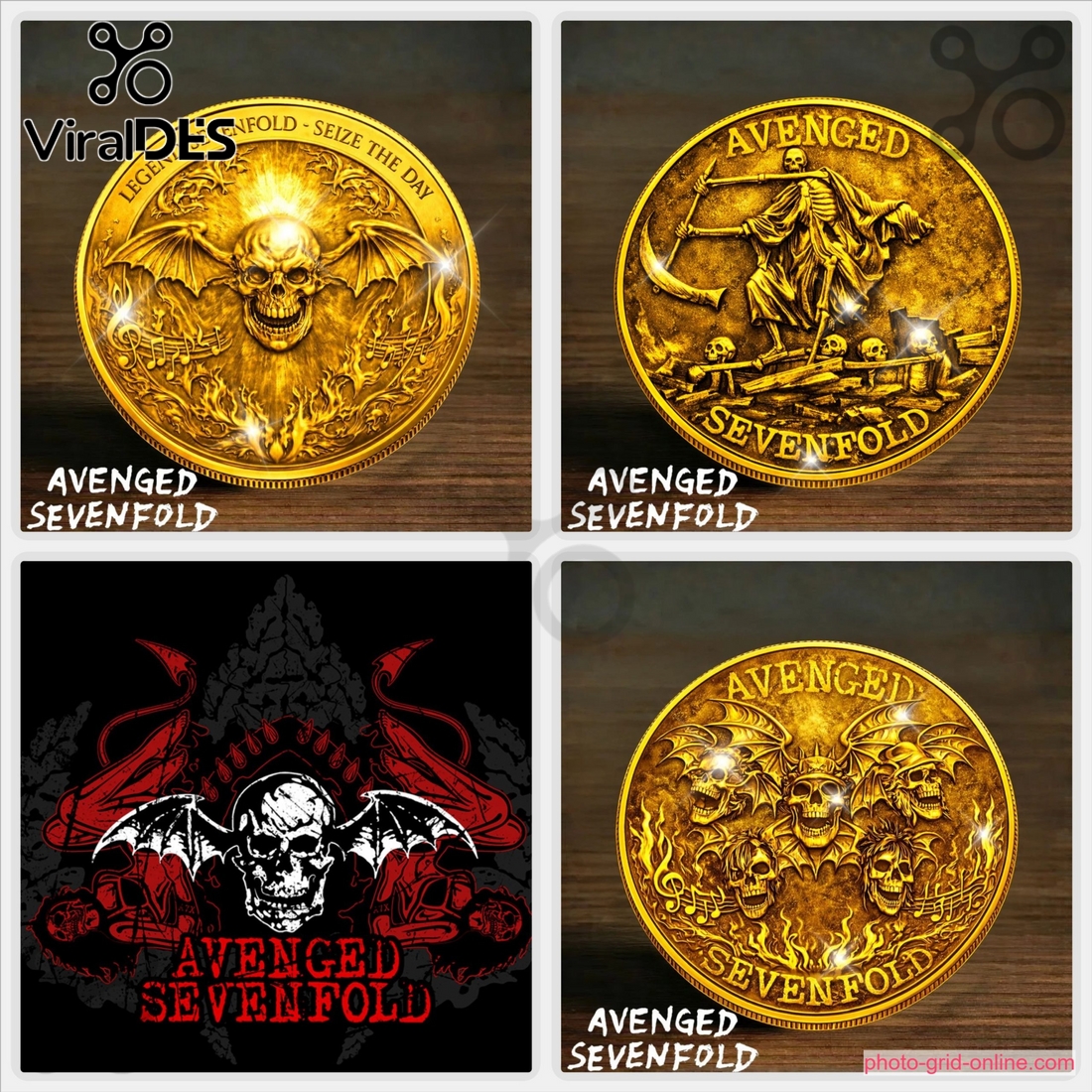 Avenged Sevenfold Limited Edition Commemorative Coin Avenged Sevenfold Limited Edition Commemorative Coin