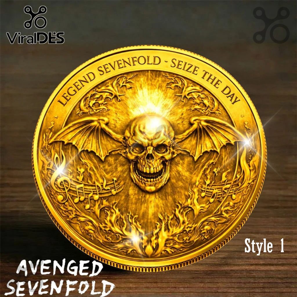Avenged Sevenfold Limited Edition Commemorative Coin Avenged Sevenfold Limited Edition Commemorative Coin