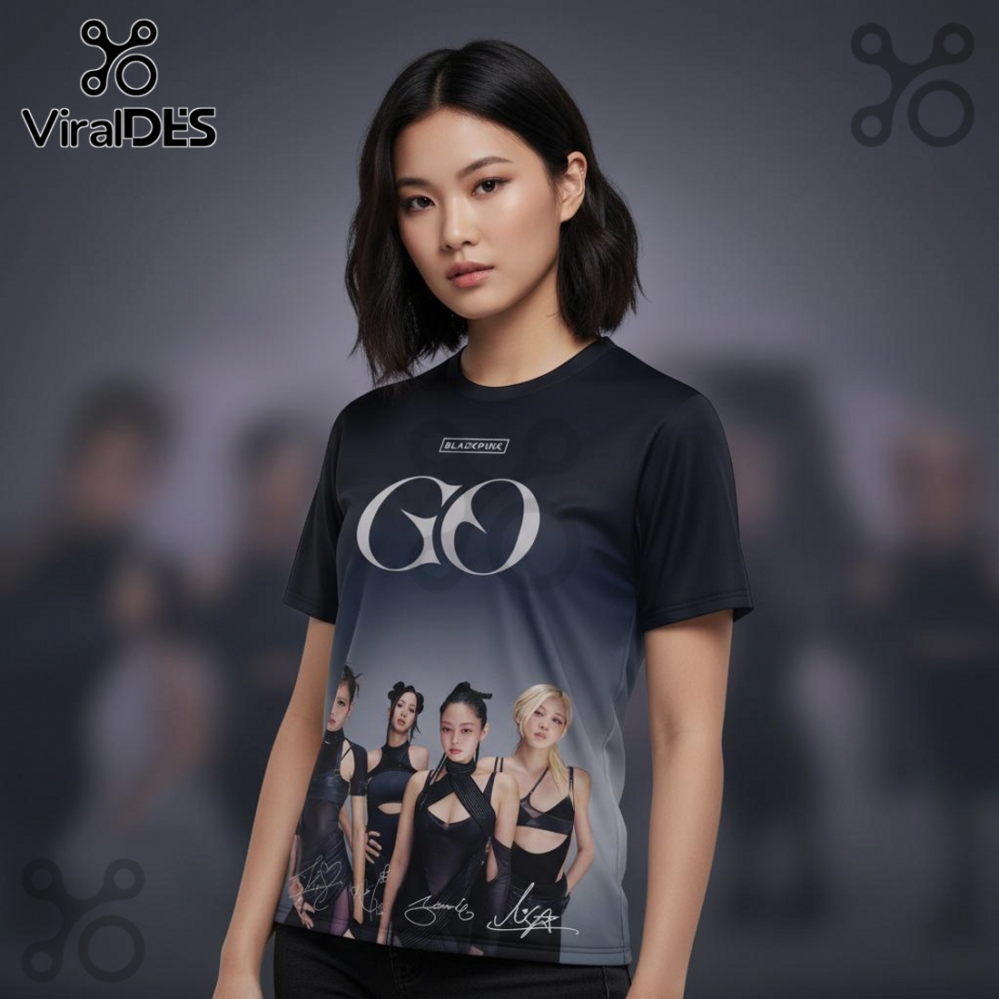 Blackpink GO Album Limited Edition K-Pop Music Shirt Blackpink GO Album Limited Edition K-Pop Music Shirt