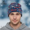 Denver Broncos Christmas Patterned Knit Beanie Hat Denver Broncos Christmas Patterned Knit Beanie Hat