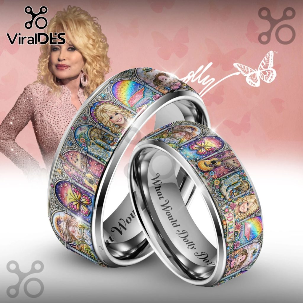 Dolly Parton Limited Edition Silver Tungsten Ring