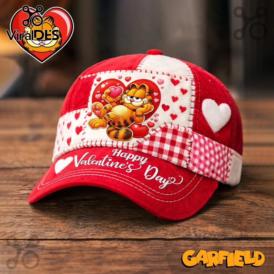 Garfield Valentine’s Day Classic Cap Garfield Valentine’s Day Classic Cap