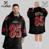 New England Patriots Boutte 9 NFL Oversized Wearable Blanket Hoodie New England Patriots Boutte 9 NFL Oversized Wearable Blanket Hoodie