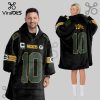 Green Bay Packers Jordan Love 10 NFL Player Jersey Blanket Hoodie