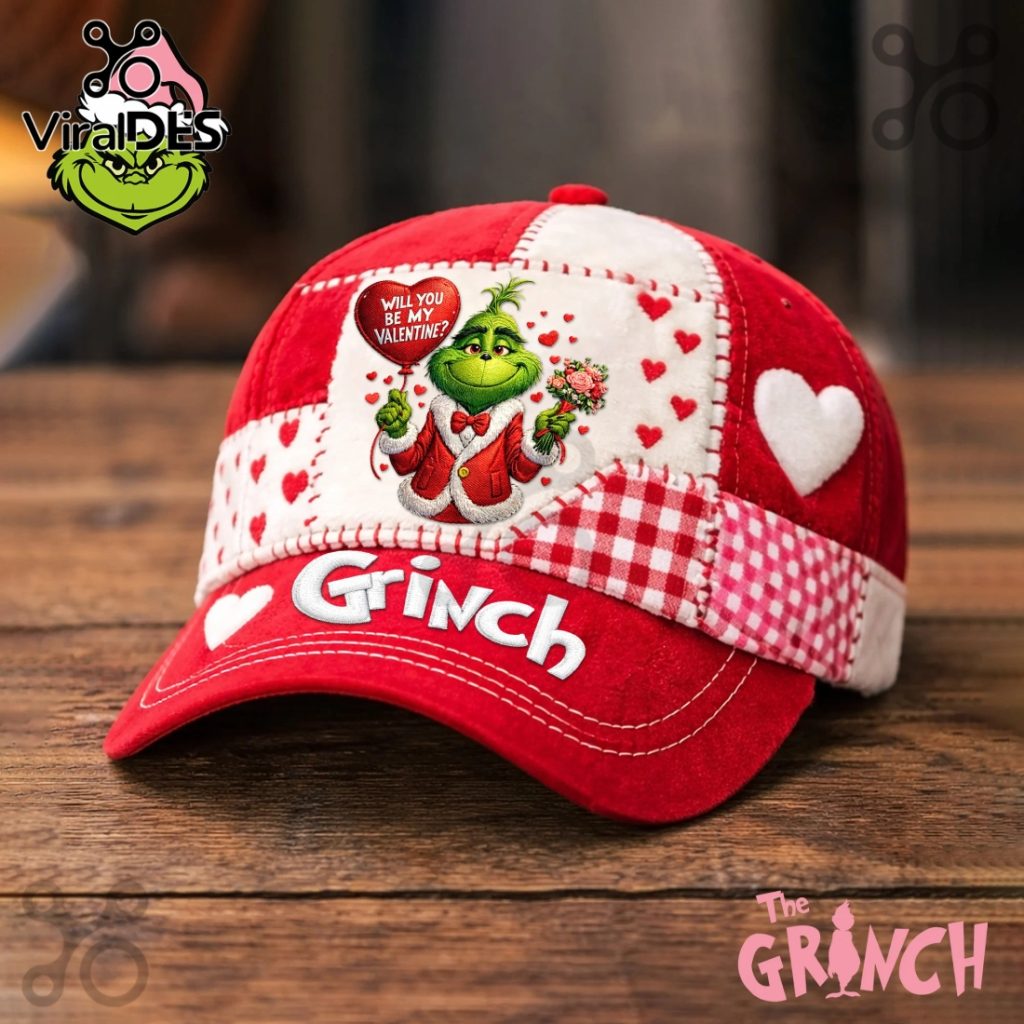 Grinch Valentine’s Day Classic Cap