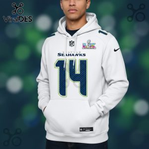 Seattle Seahawks Darnold 14 Super Bowl Anniversary 3D Hoodie – IK01