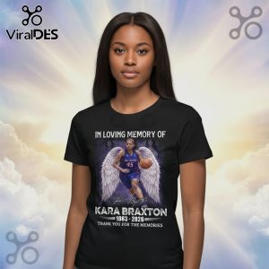 Kara Braxton Memorial Wingspan Tribute 1983-2026 Graphic T-Shirt
