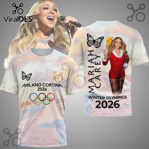 Mariah Carey Winter Olympics 2026 3D T-Shirt. Show your Lambily pride at the games!
