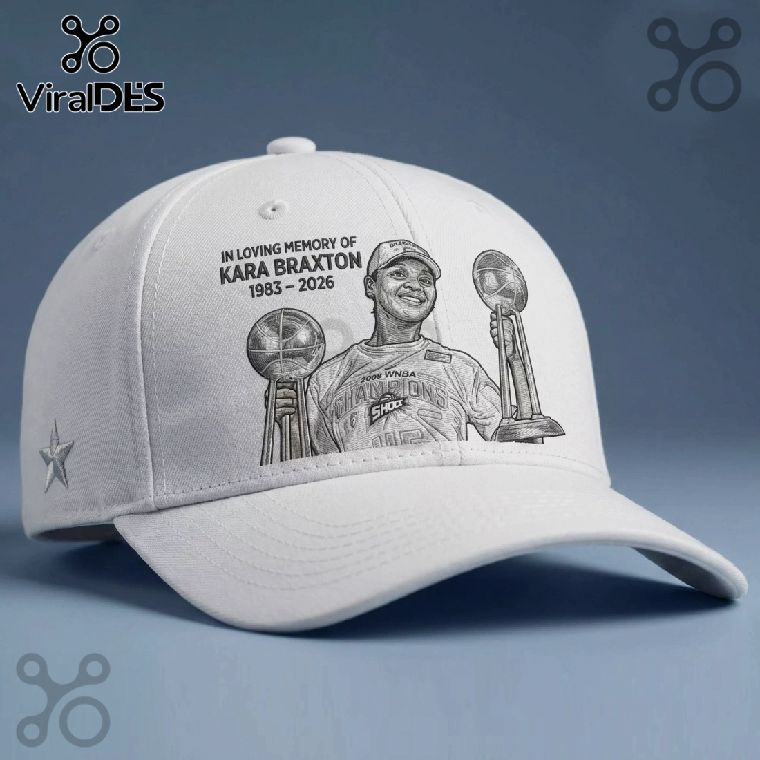 Kara Braxton Memorial Tribute Champions Cotton Twill Hat Kara Braxton Memorial Tribute Champions Cotton Twill Hat