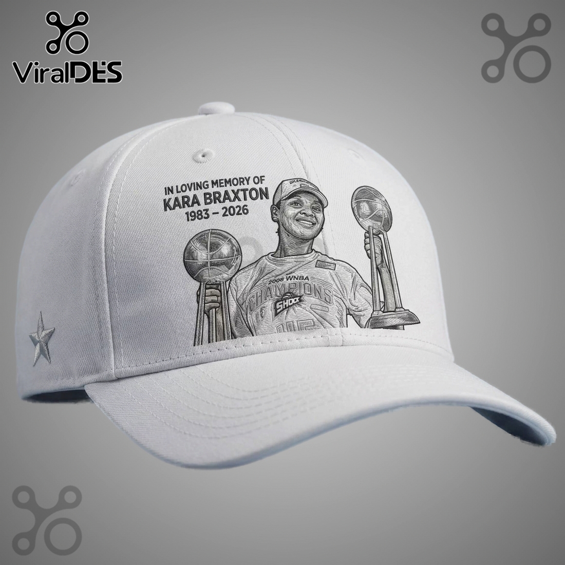 Kara Braxton Memorial Tribute Champions Cotton Twill Hat Kara Braxton Memorial Tribute Champions Cotton Twill Hat