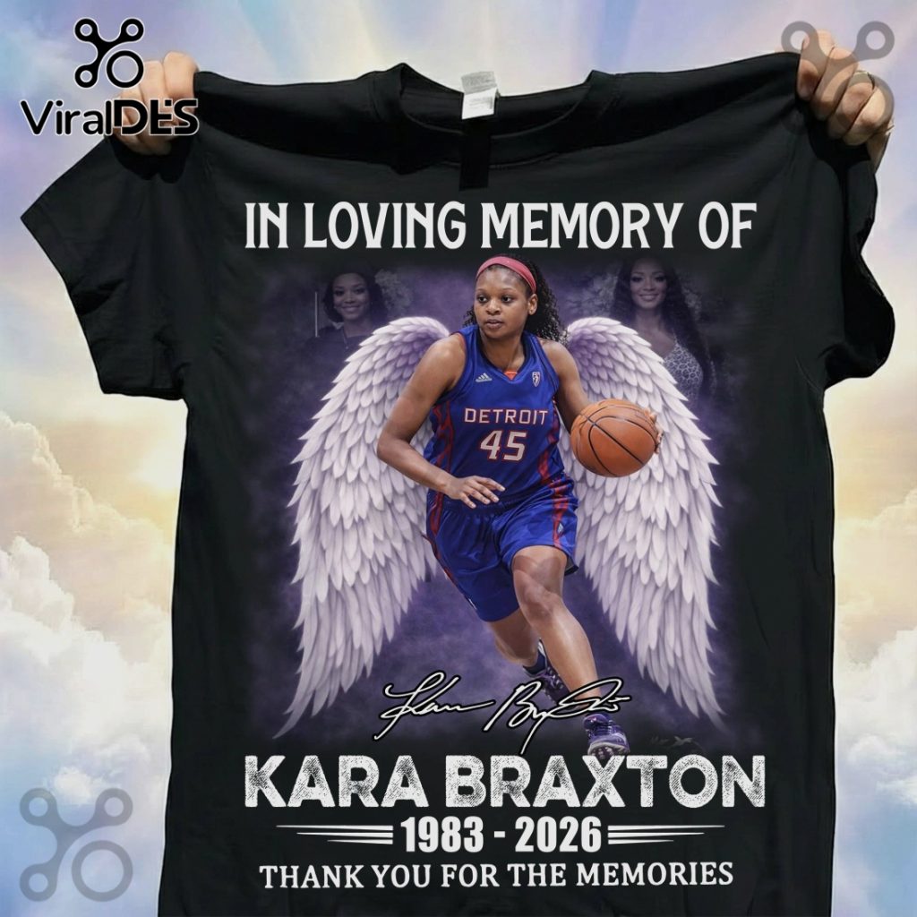 Kara Braxton Memorial Wingspan Tribute 1983-2026 Graphic T-Shirt