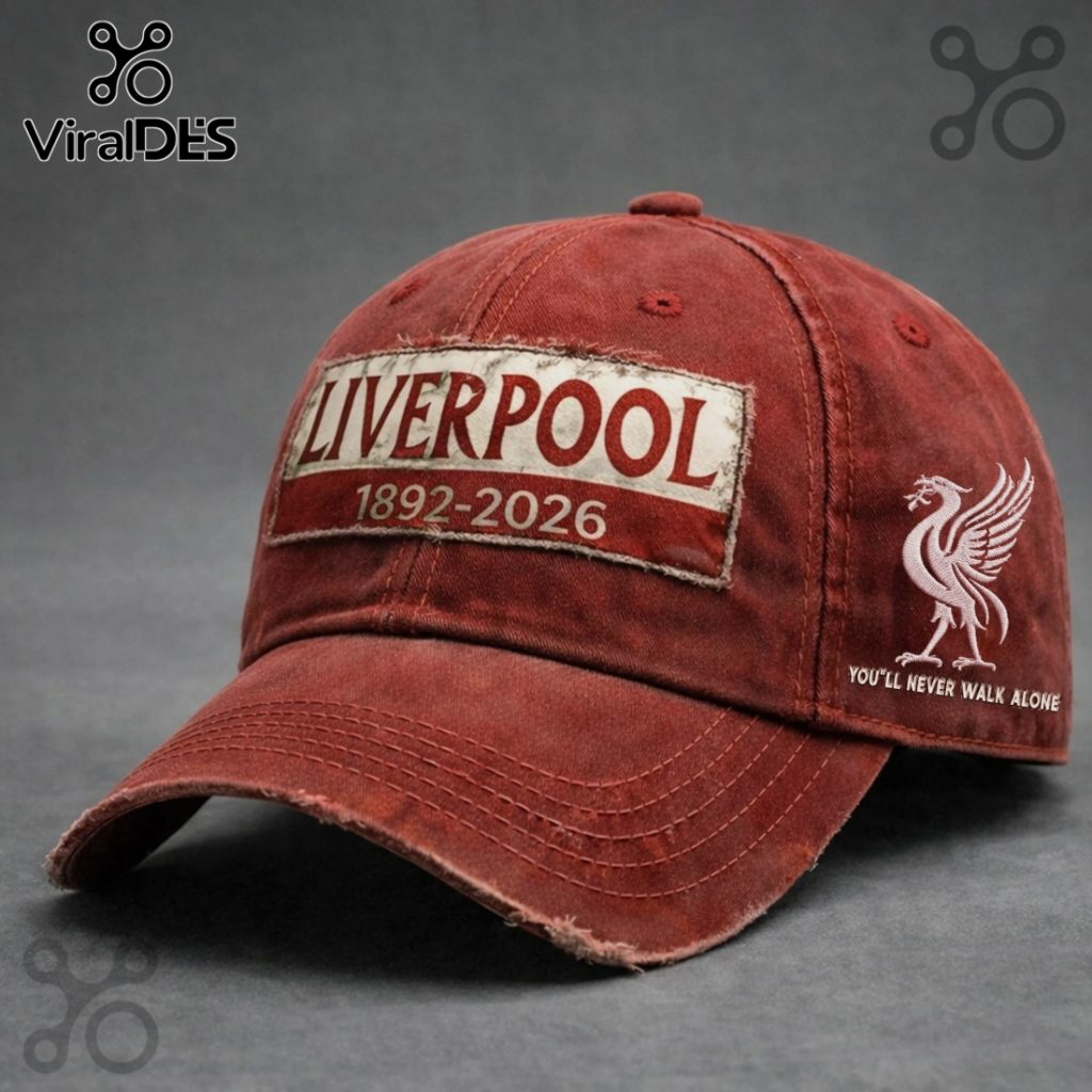 Liverpool FC 1892-2026 Commemorative Washed Cotton Baseball Cap