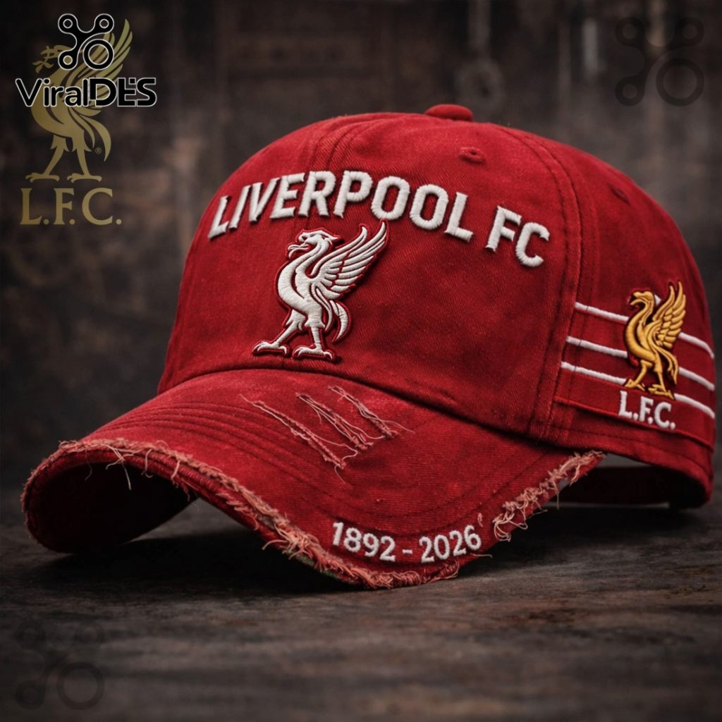 Liverpool FC Vintage 1892-2026 Anniversary Premium Washed Cotton Cap