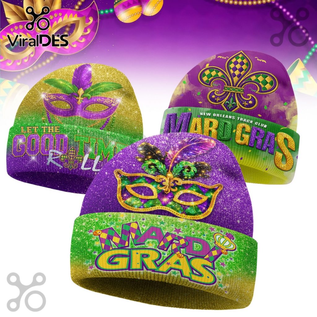 Mardi Gras Limited Edition Beanie Hat Mardi Gras Limited Edition Beanie Hat