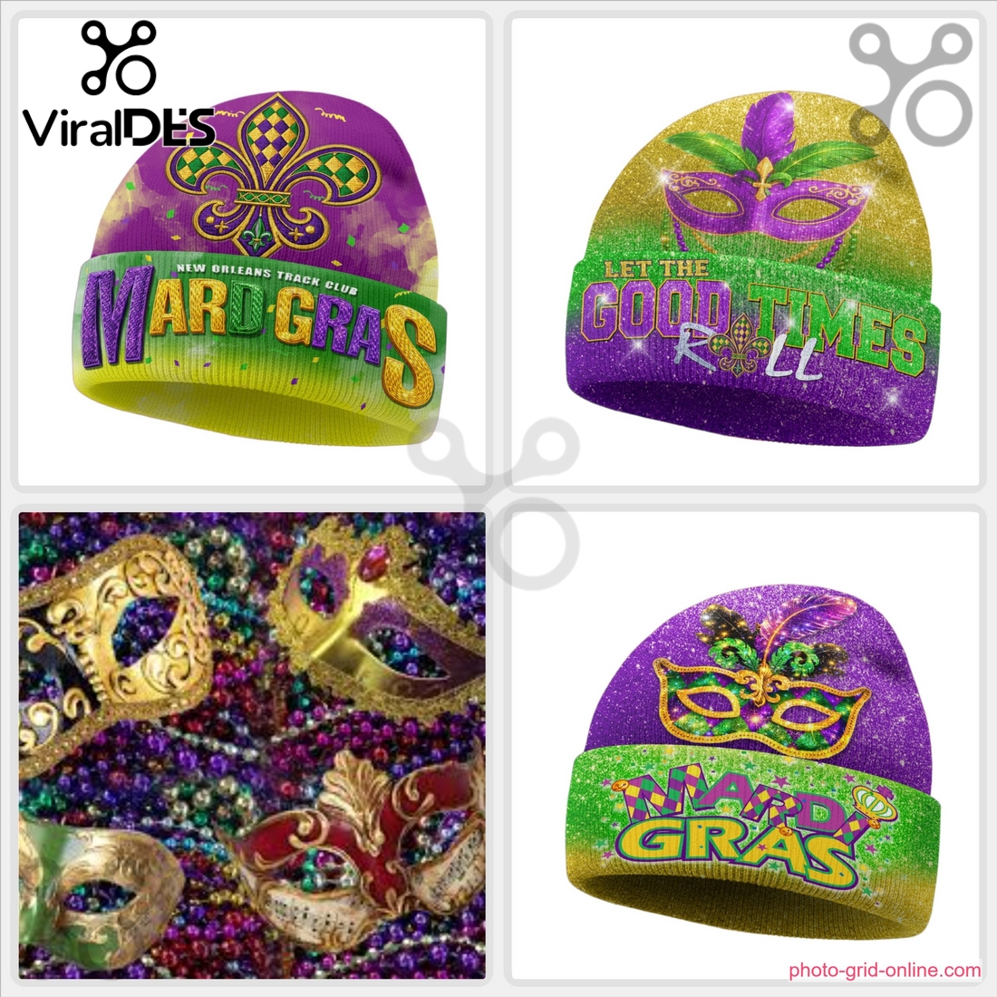 Mardi Gras Limited Edition Beanie Hat Mardi Gras Limited Edition Beanie Hat
