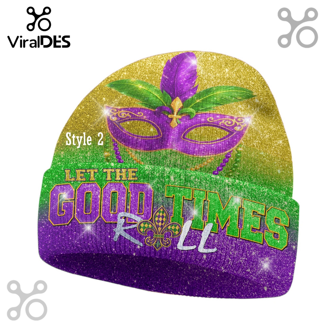 Mardi Gras Limited Edition Beanie Hat Mardi Gras Limited Edition Beanie Hat