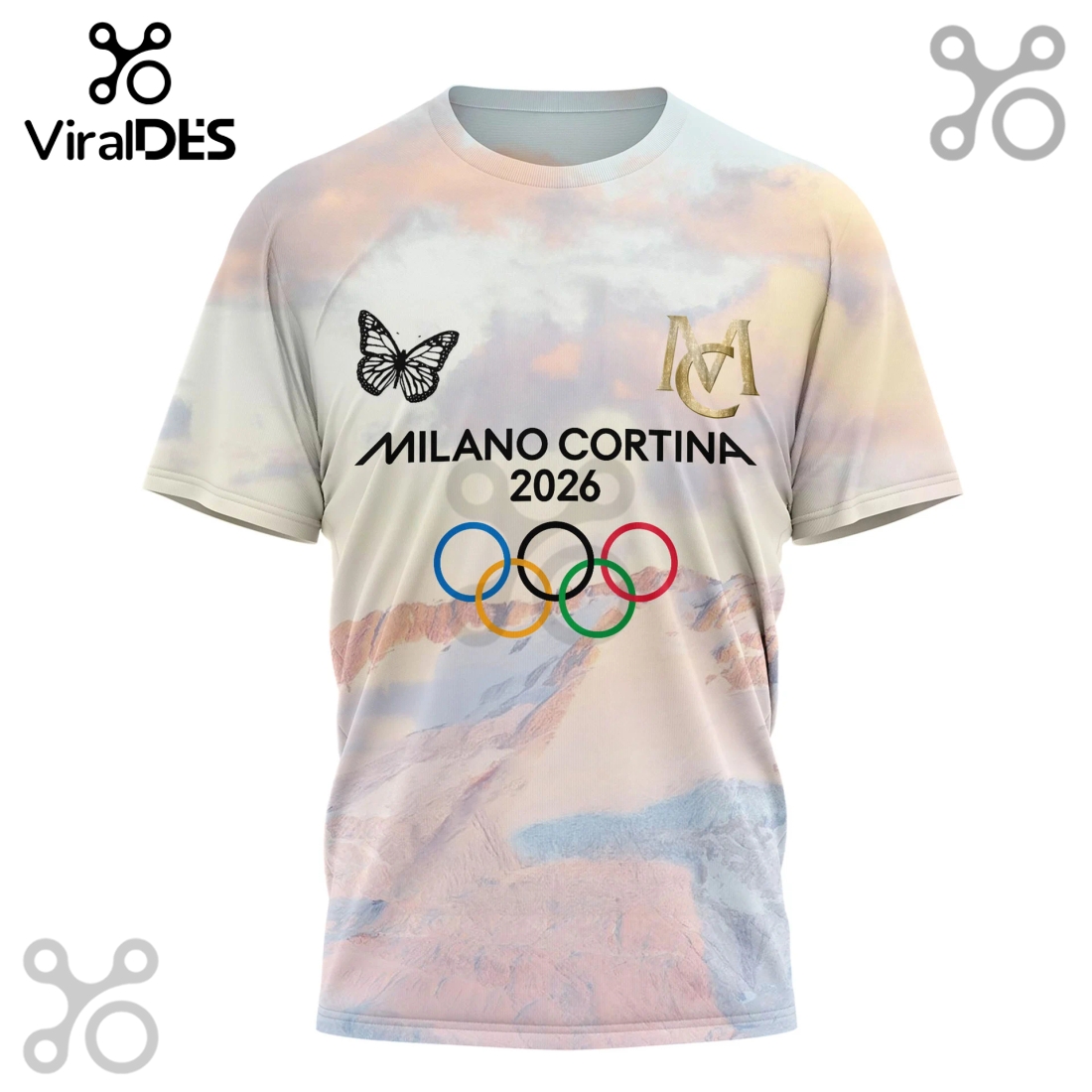 Mariah Carey Winter Olympics 2026 3D T-Shirt Mariah Carey Winter Olympics 2026 3D T-Shirt