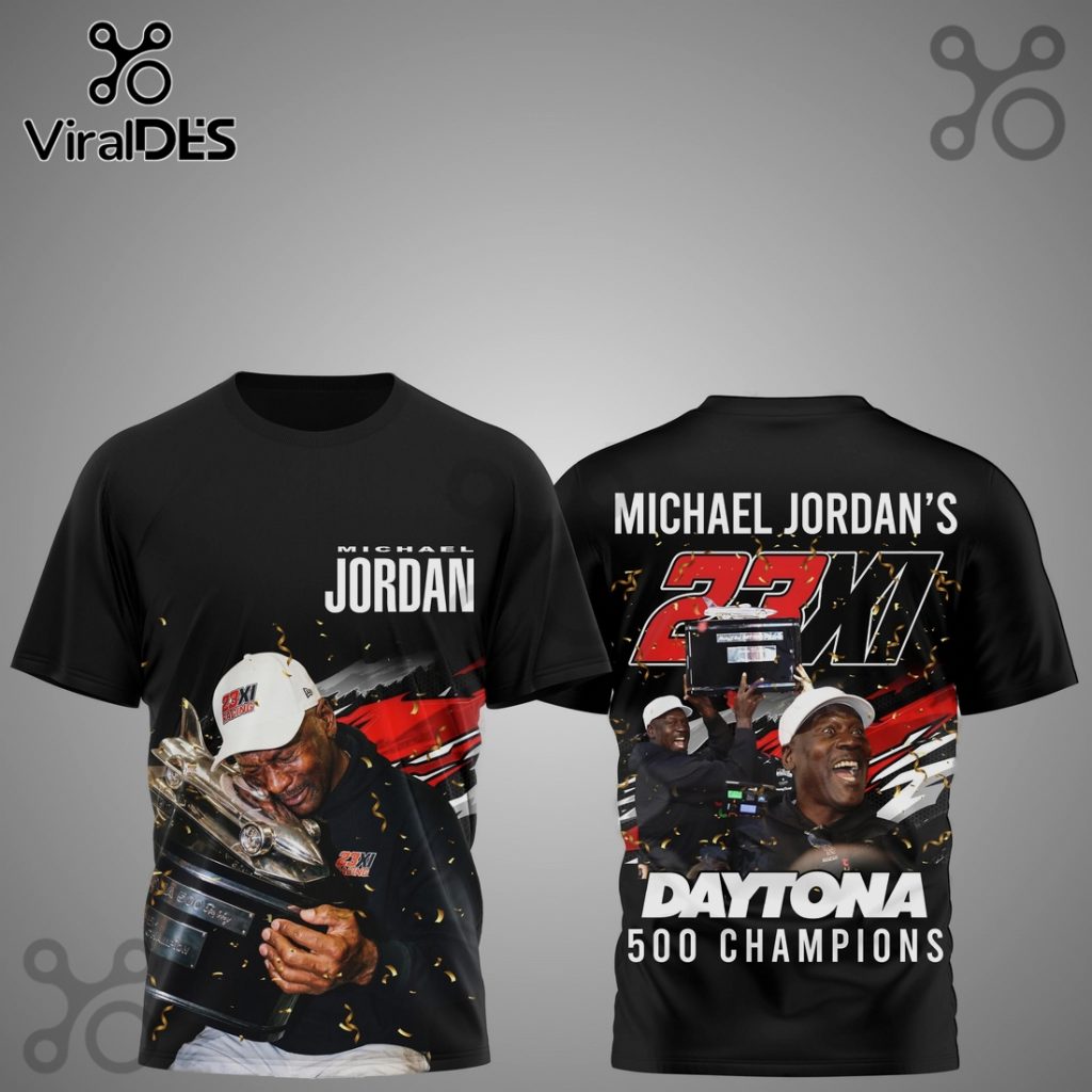 Michael Jordan 23XI Racing Daytona 500 Champions Graphic Shirt