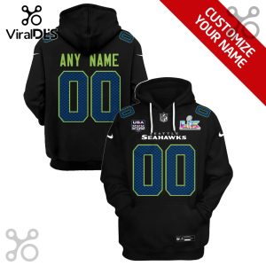Seattle Seahawks Personalized Super Bowl LVI 3D Hoodie