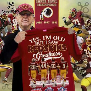 Redskins Greatness Super Bowl Champions Vintage Style Graphic T-Shirt