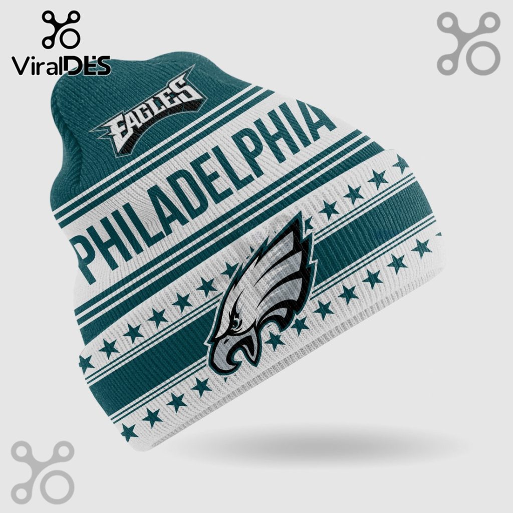 Philadelphia Eagles Knit Winter Beanie Hat