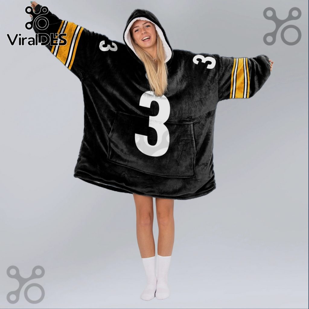 Pittsburgh Steelers Oversized Blanket Hoodie