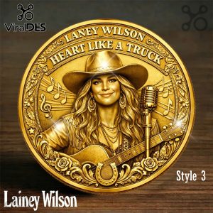 Lainey Wilson Commemorative Coin - Limited Edition Collectible featuring the country music star.