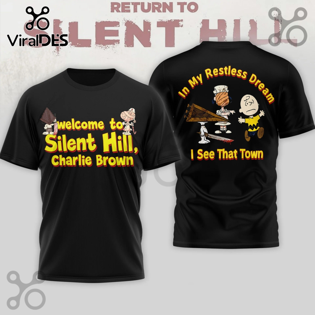 Return to Silent Hill Limited Edition 3D T-Shirt Return to Silent Hill Limited Edition 3D T-Shirt