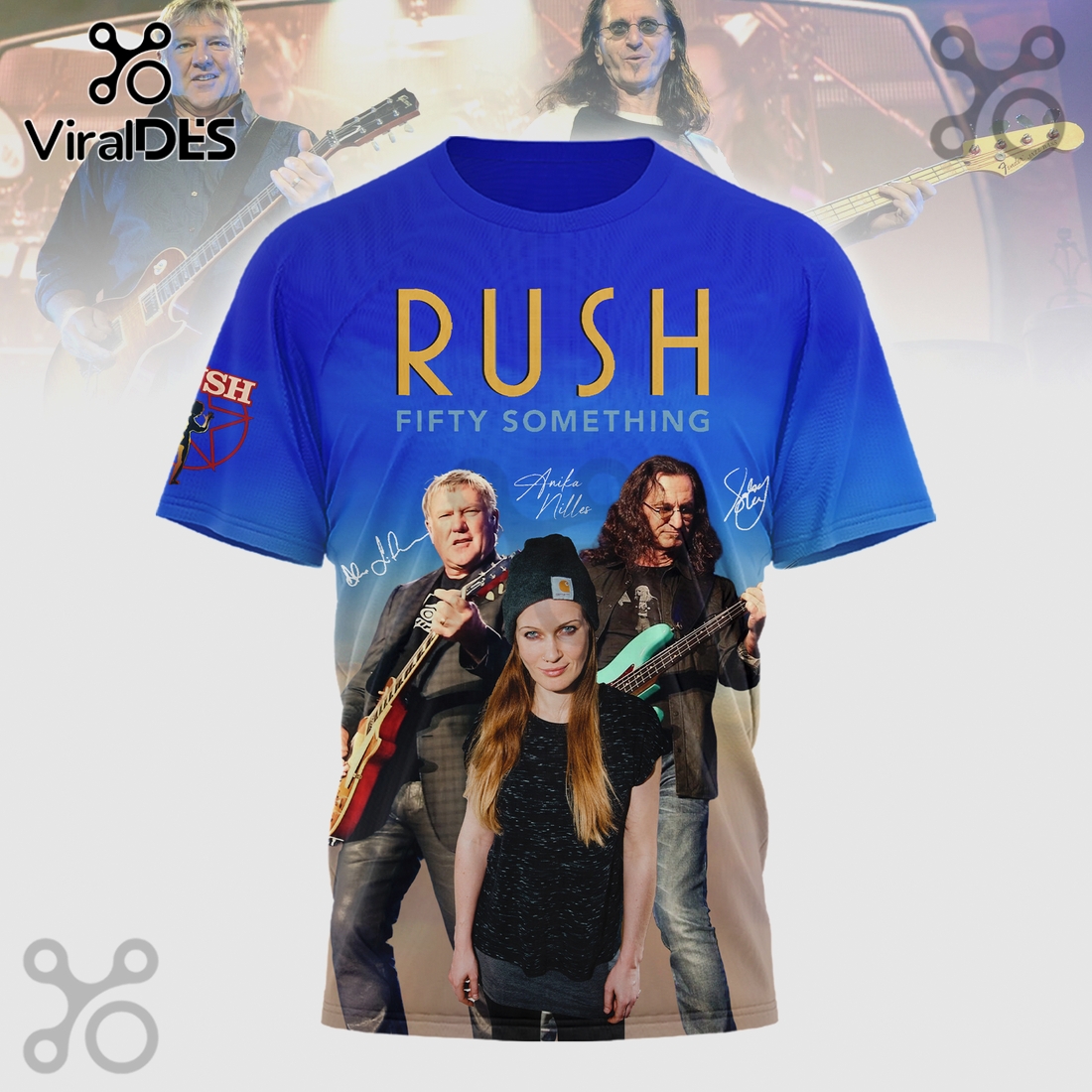 Rush Fifty Something 2027 Tour Premium Graphic Print Shirt Rush Fifty Something 2027 Tour Premium Graphic Print Shirt