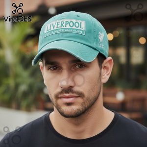 Liverpool FC Vintage Distressed Design Football Team Fan Cap