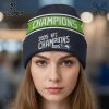 Seattle Seahawks Retro Pattern NFL Fan Beanie Hat