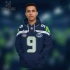 Seattle Seahawks Walker III 9 NFL Super Bowl LVI 50th Anniversary 3D Hoodie